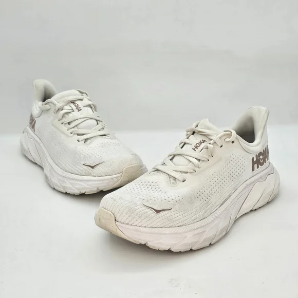Hoka Arahi 7 Women's Running Shoes, White, US 6B – Preowned - Picture 13 of 13
